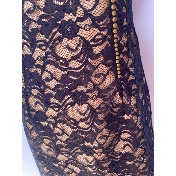 Anthropologie Ruth floral lace silk strapless dress - Picture 2 of 6